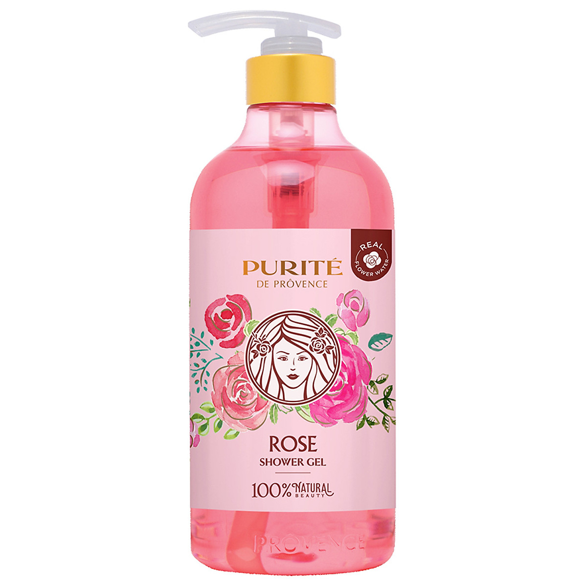 Sữa tắm Purite Chiết xuất từ hoa hồng 850ml