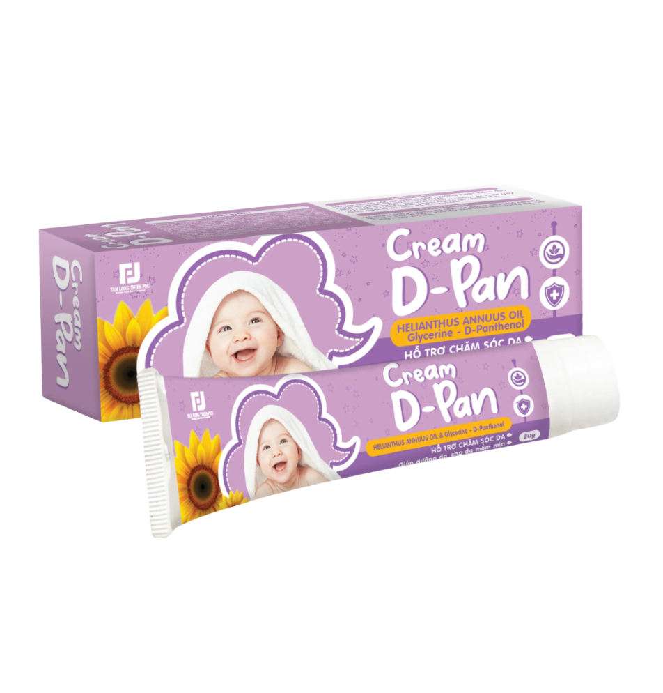 CREAM D PAN Kem bôi giảm hăm mẩn đỏ