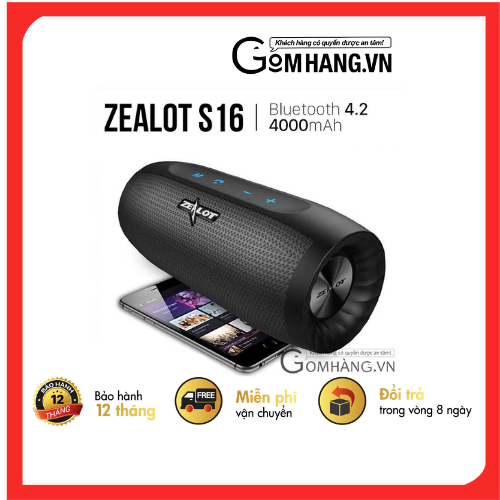 Loa Bluetooth Zealot S16