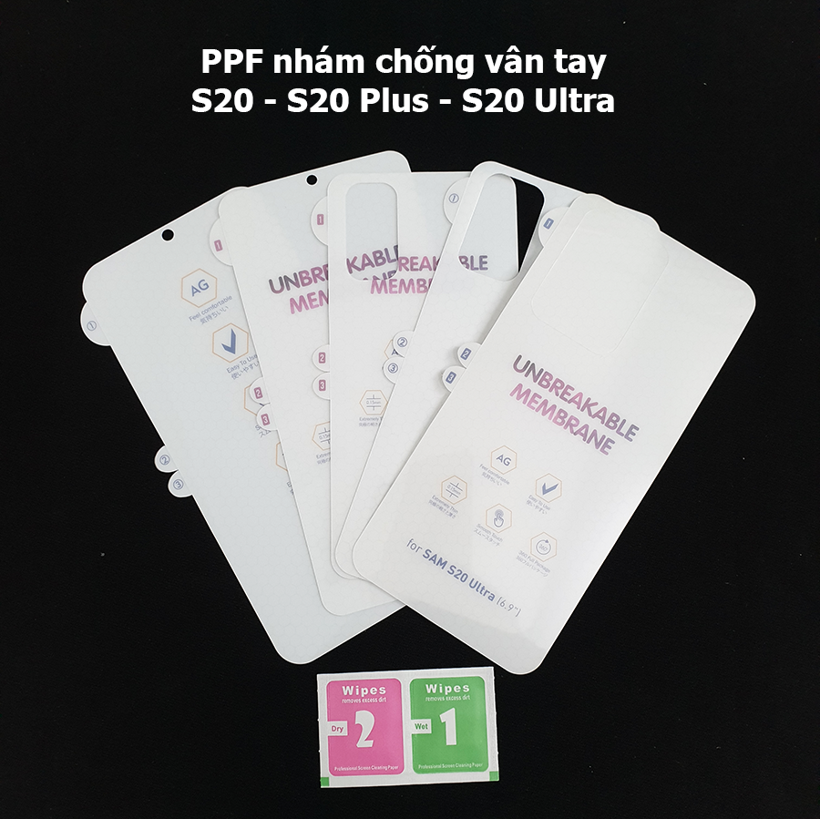 Ppf ag nhám chống bám vân tay s20 s20 plus s20 ultra