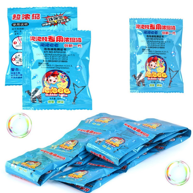 Dung dịch tạo bong bóng xà phòng không độc hại 10ml