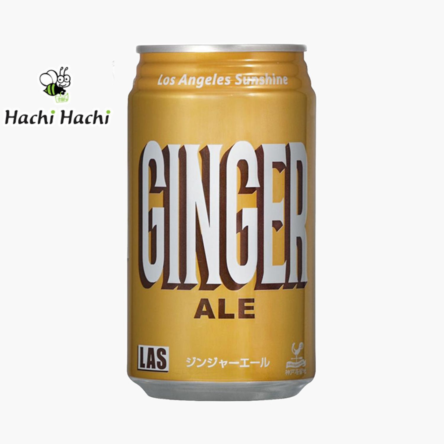 Nước soda gừng Ginger Ale Tominaga 350ml - Hachi Hachi Japan Shop