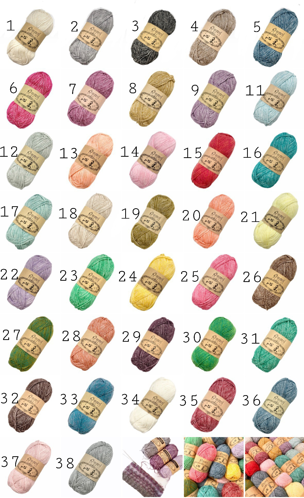 Len cúc tần 50g - bảng 2