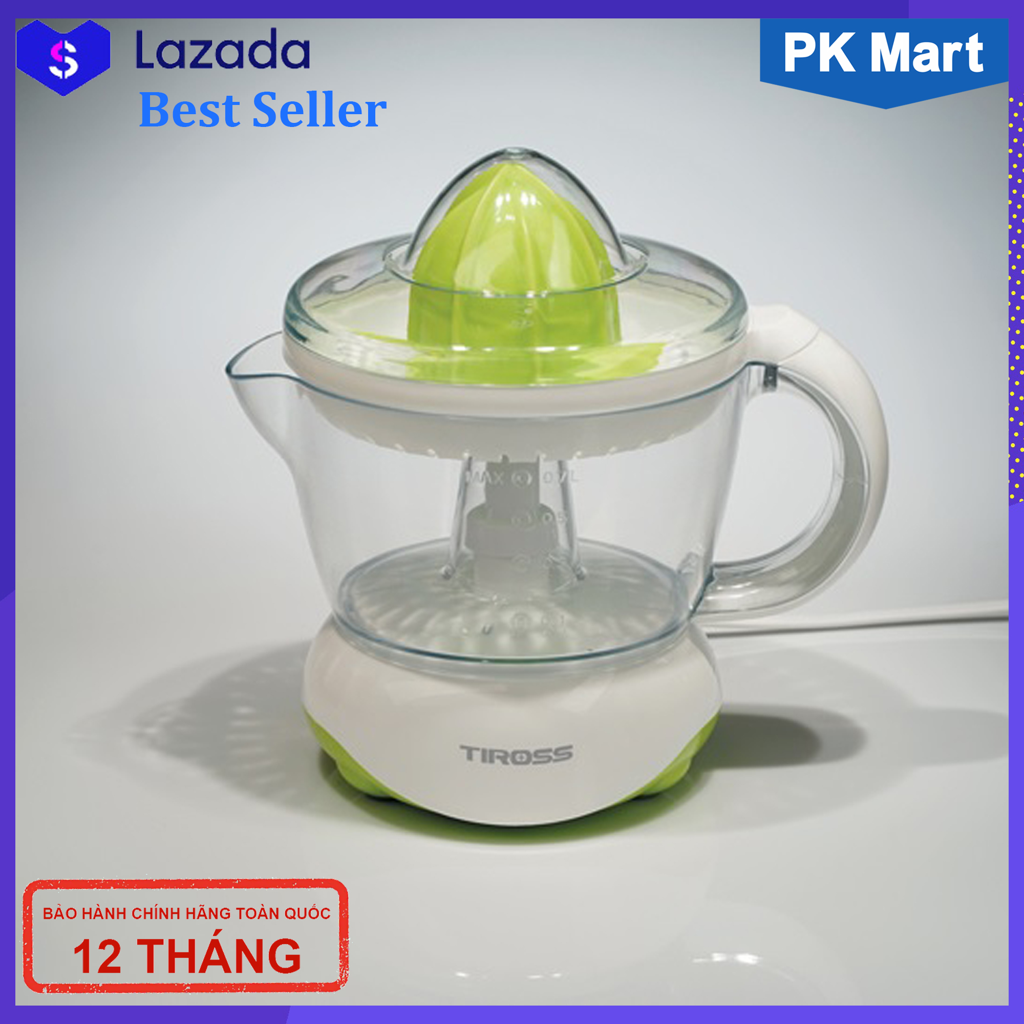 Máy vắt cam Tiross TS1392 hàng công ty