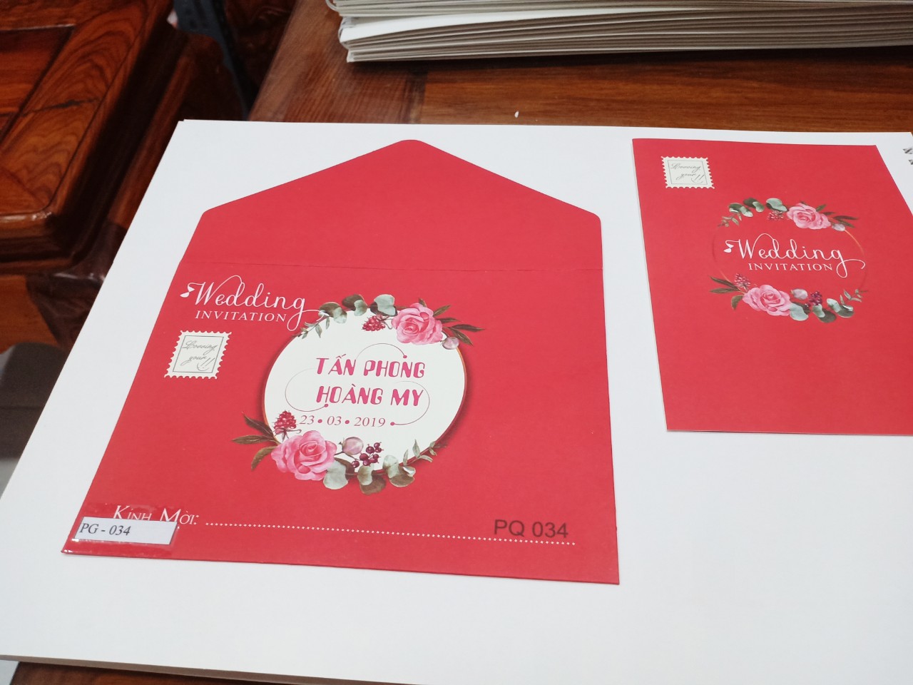 Thiệp Cưới Giá Rẻ - 033.5000.511