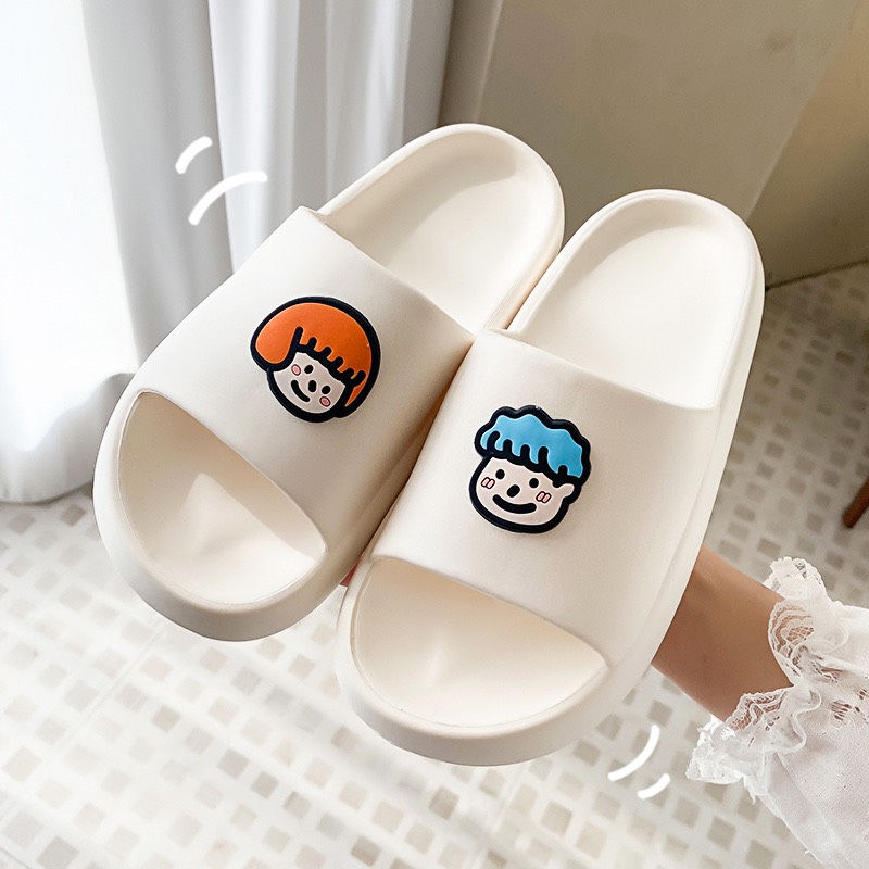 (2 MÀU) Dép thời trang nữ Chibi cực xinh xắn