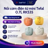 Nồi cơm điện tử Mini Tefal Pop 0.7L RK535 | RK5354Y0 | RK535AY0 | RK535TY0 | RK5352Y0  - Bảo hành 24 tháng
