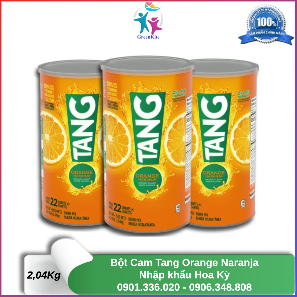 Bột cam tang orange naranja 2,04kg - nhập khẩu mỹ