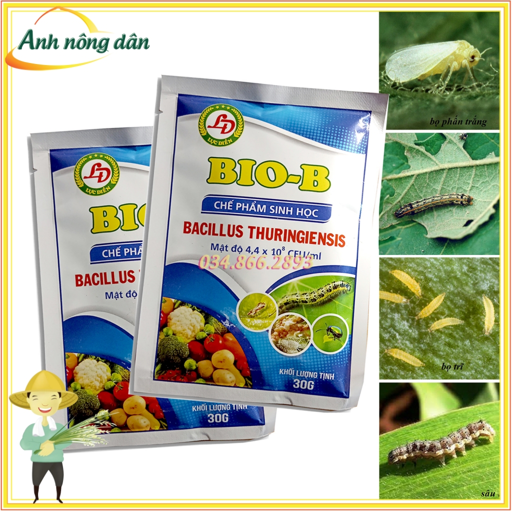Set 2 gói chế phẩm trừ sâu sinh học bio-b - gói 30g