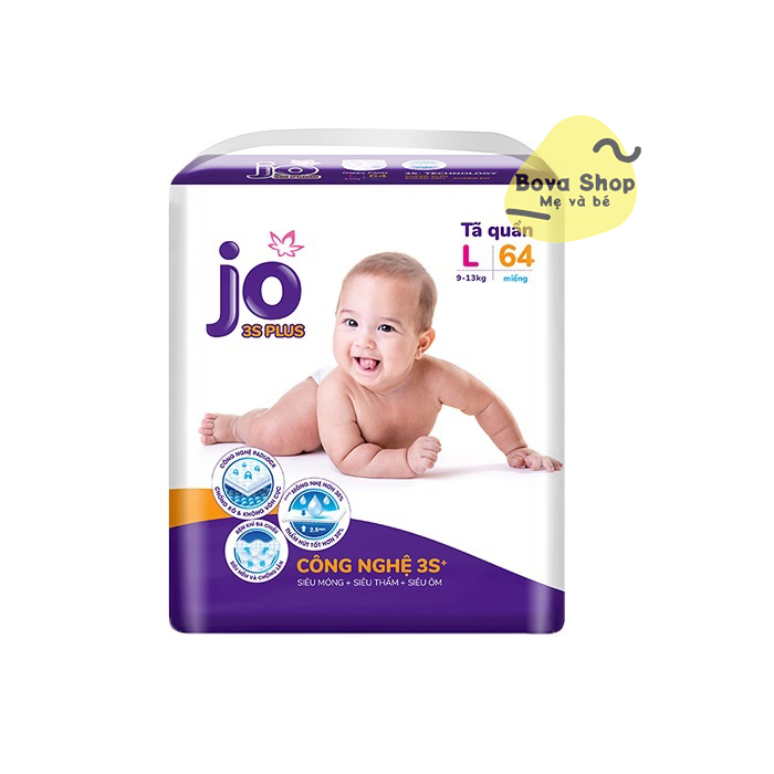 Bỉm quần jo mẫu mới m72, l64, xl56, xxl48