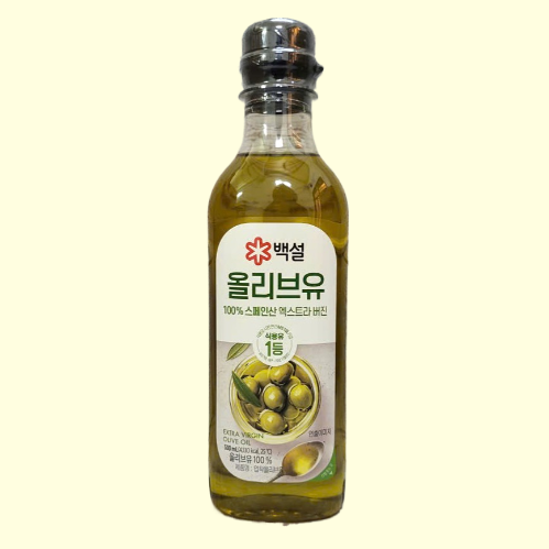 BEKSUL + Chai nhựa 500ml + DẦU Ô LIU NGUYÊN CHẤT HÀN QUỐC Extra Virgin Olive Oil