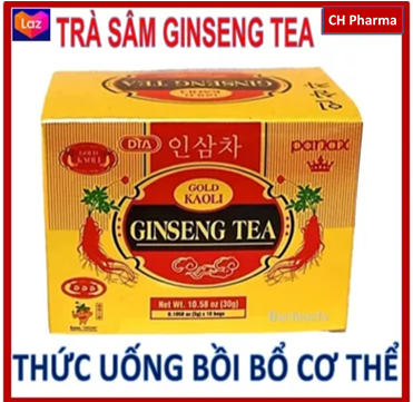 Trà Sâm Hàn Quốc Ginseng Tea, Giúp Bồi Bổ Cơ Thể, Tăng Sức Đề Kháng