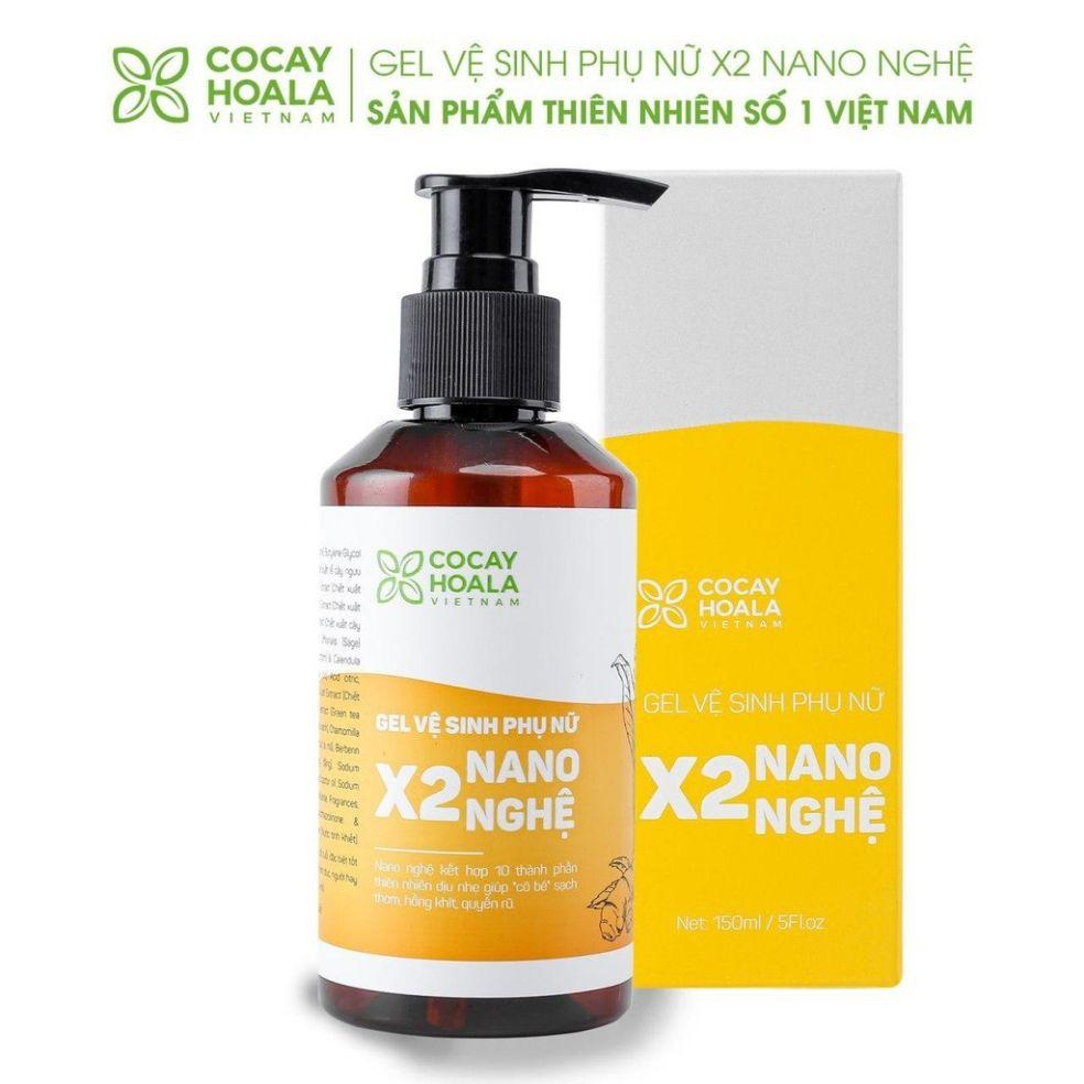 Gel vệ sinh phụ nữ x2 nano nghệ