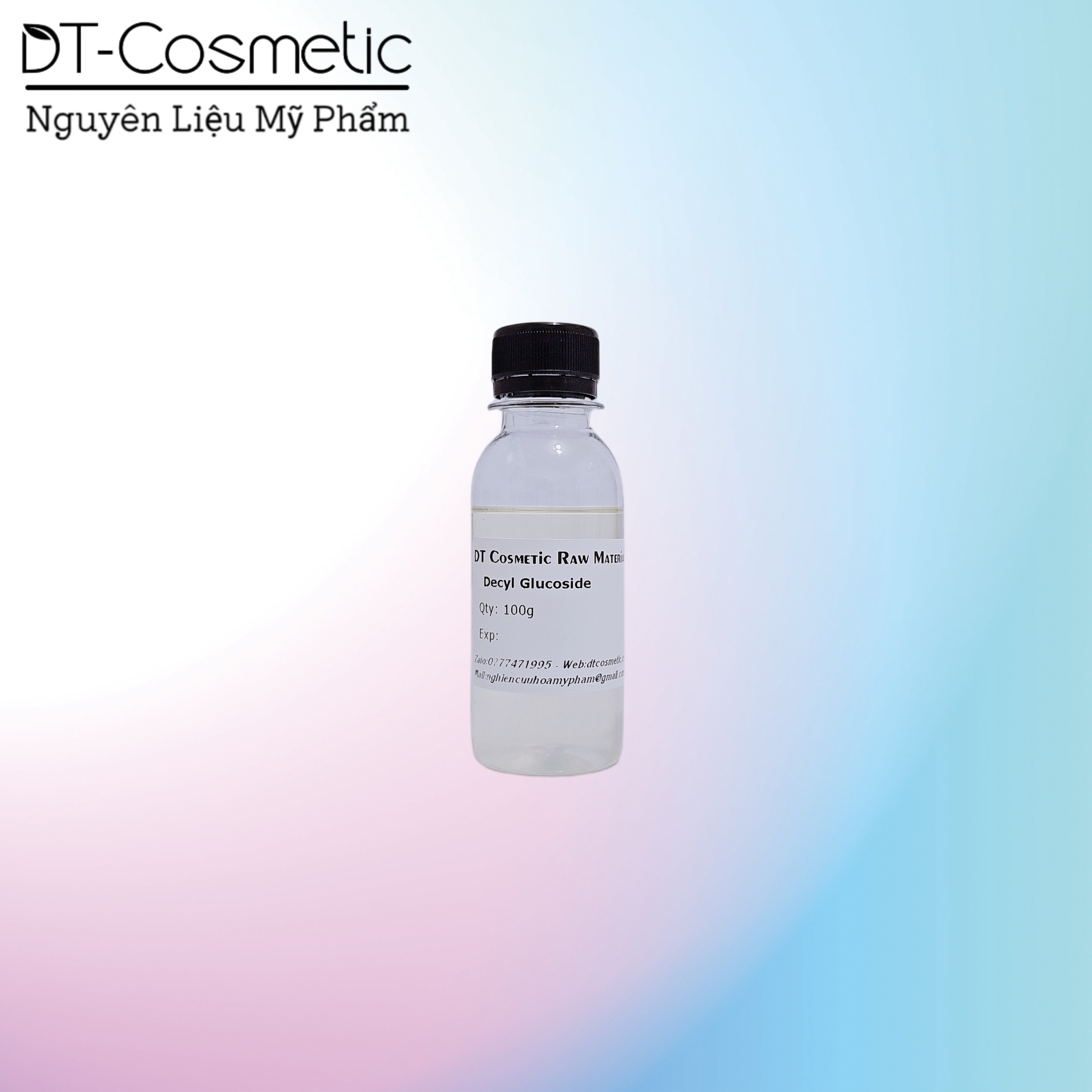 100g/1kg decyl glucoside - chất tạo bọt dịu nhẹ - nguyên liệu mỹ phẩm