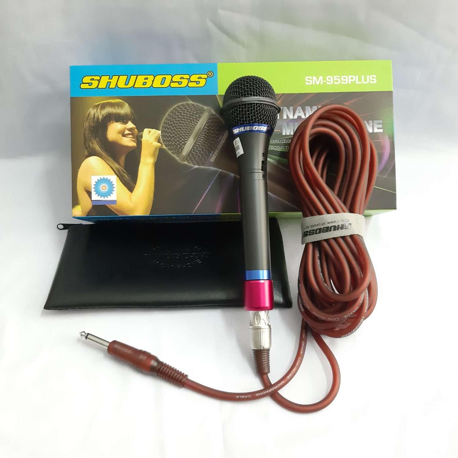 Micro có dây shuboss sm959 plus. có răng vặn giữ dây. mẫu mới loại tốt