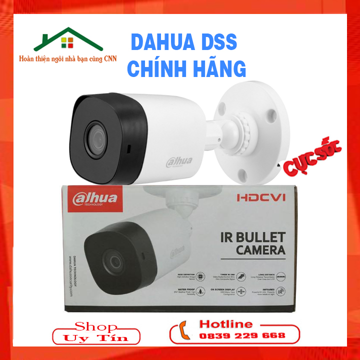 CAMERA DAHUA HAC - B1A21 (Thân nhựa 2.0) - Hàng chính hãnh DAHUA DSS BH24TH ( 2100CB4 T1A21 2112CB4 )