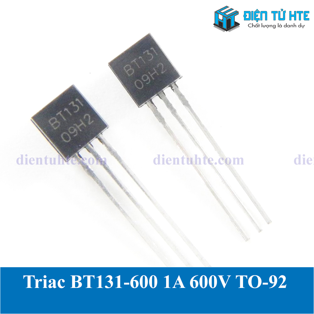 Triac bt131-600 1a 600v to-92 - bộ 10 con