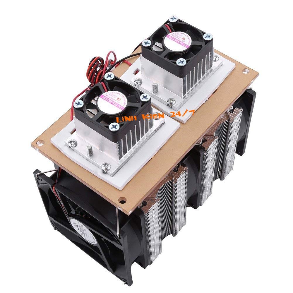 Bộ tản nhiệt kép cho sò nóng lạnh 12v- 300w