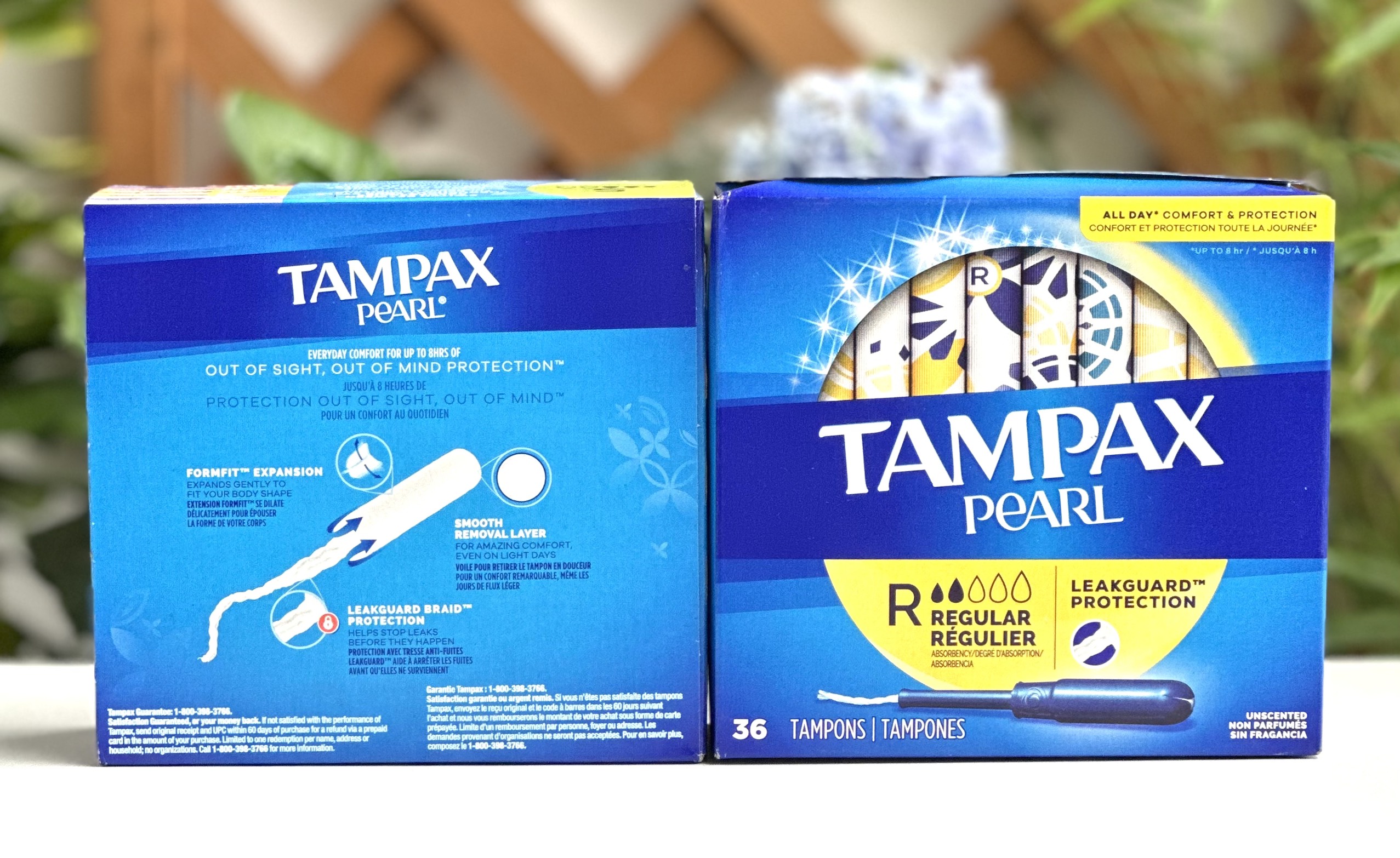 👉 Tampax Pearl Tampon Regular Absorbency 36 miếng