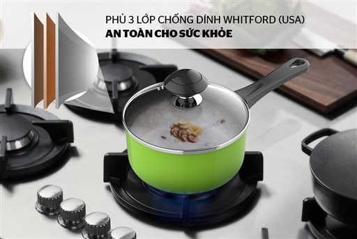 NỒI QUẤY BỘT CHỐNG DÍNH 14cm SUNHOUSE SHG-MP14