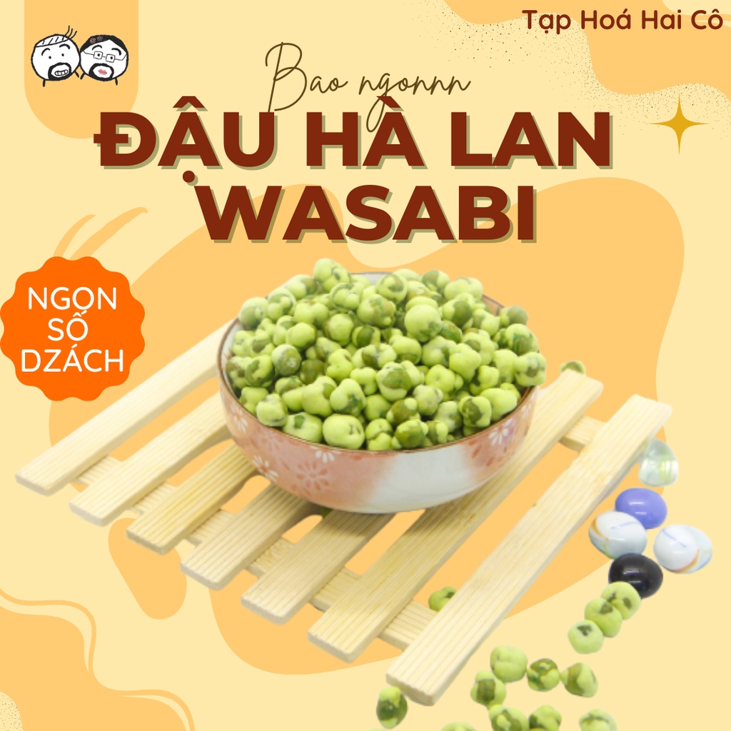 ĐẬU HÀ LAN WASABI HŨ PET 420G