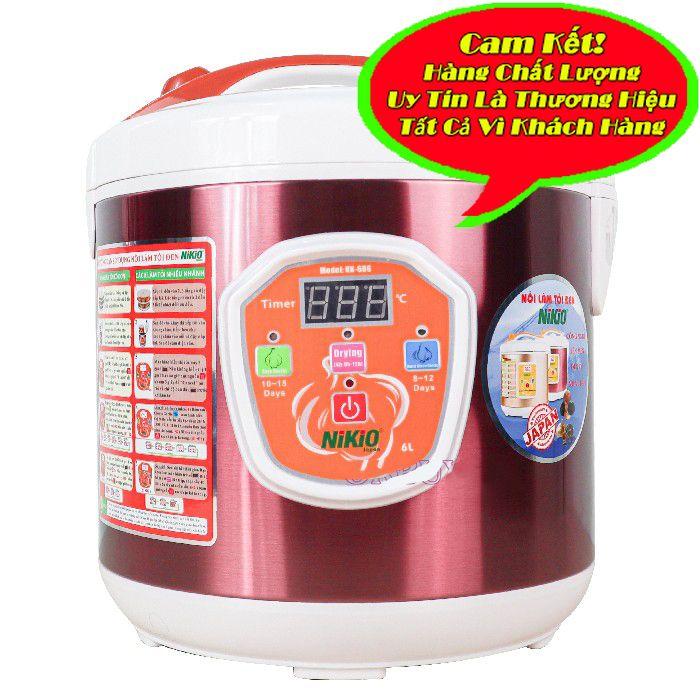 Máy làm tỏi đen nhật bản Nikio Nk686 mẫu mới nhất 6L bảo hành chính hãng.