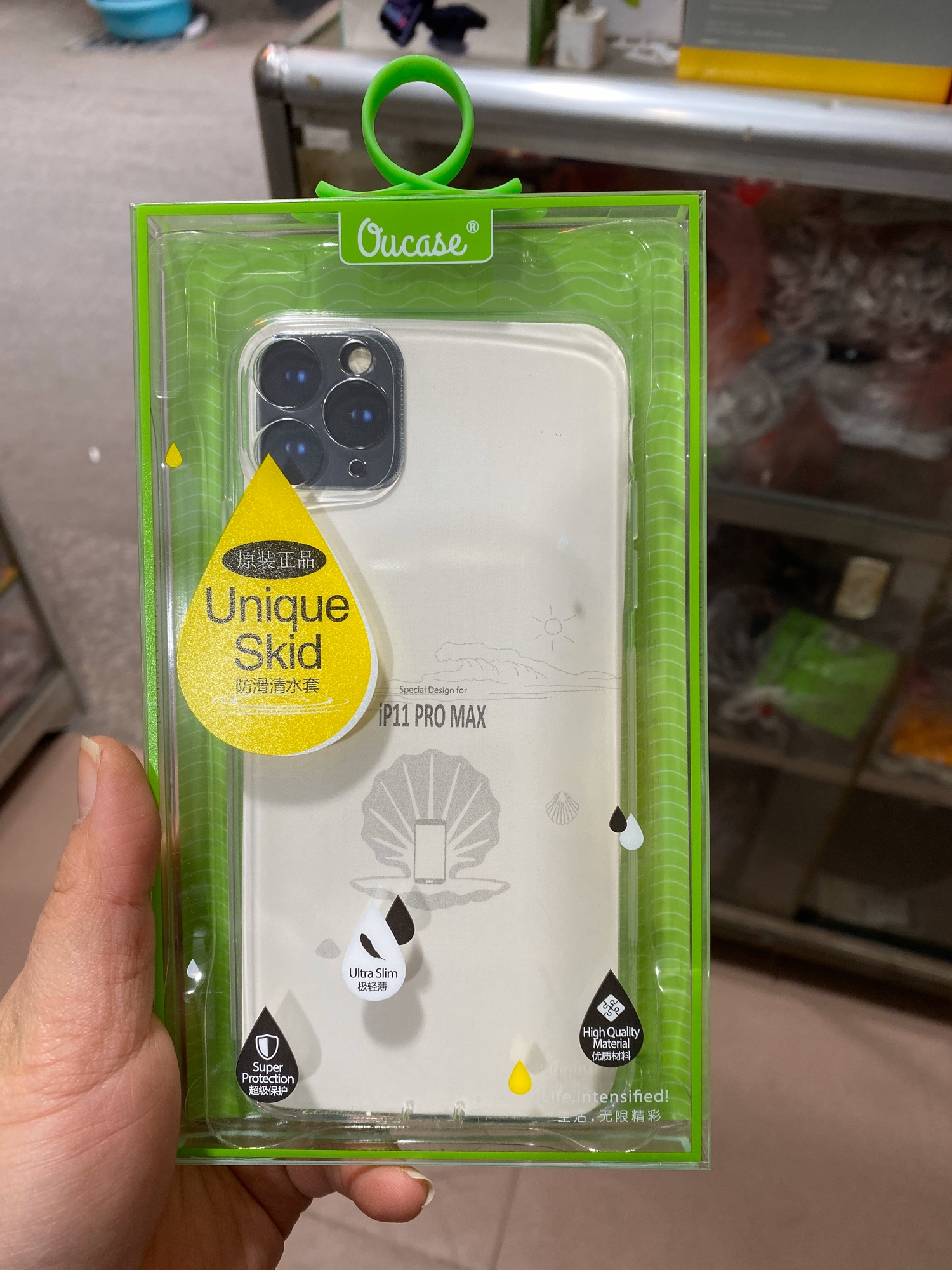 Ốp Vucase trong suốt Chống Ố sỉn màu cao cho các dòng Iphone