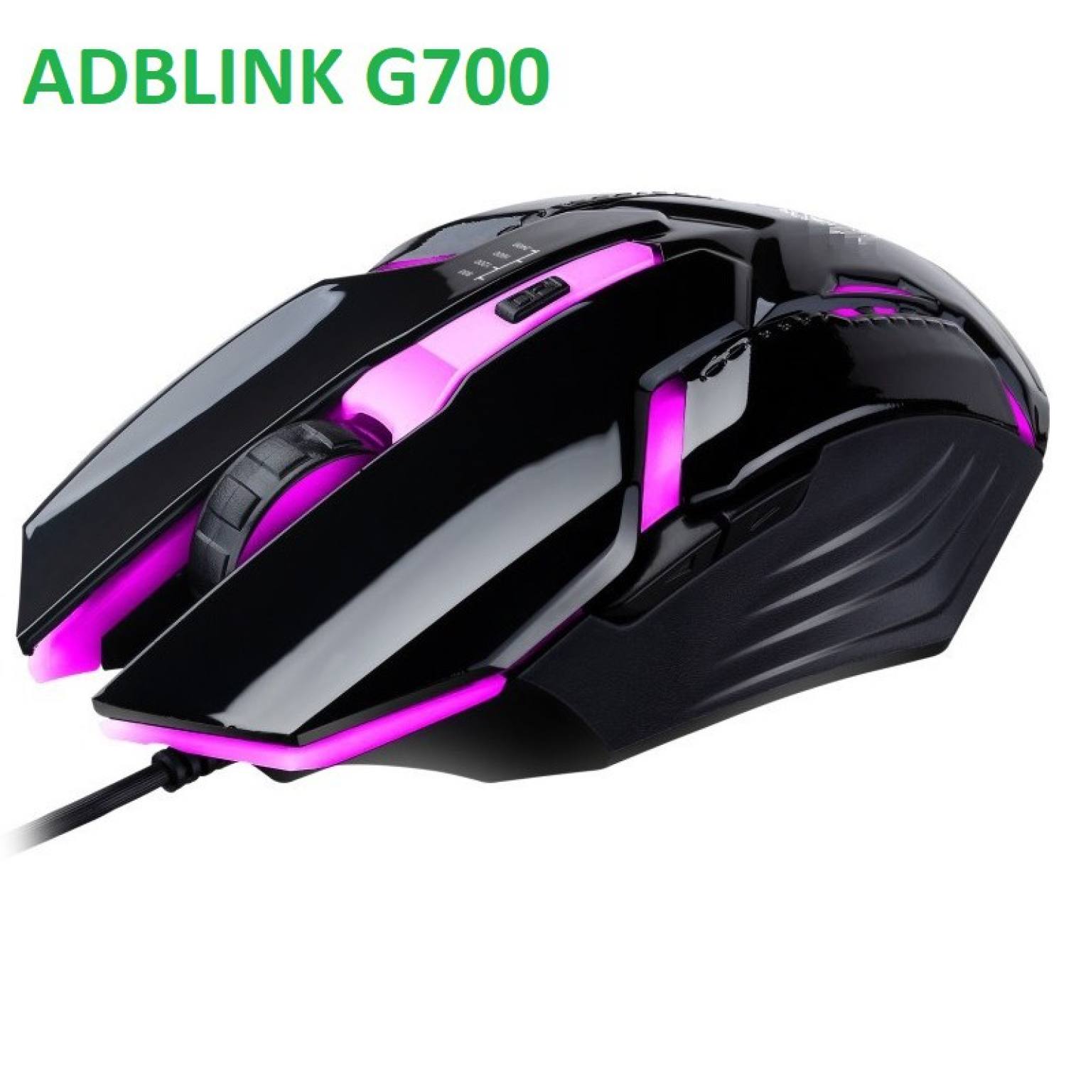 Chuột máy tính chơi game ADB g700 led