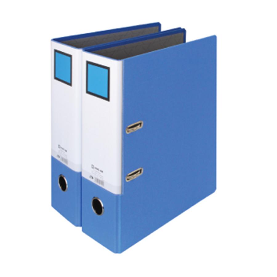 Bìa đựng tài liệu cỡ a4s - 9cm king jim 2697gsv - bìa hồ sơ, bìa còng bật