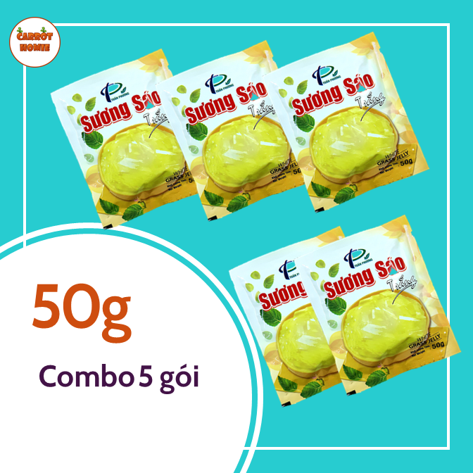 05 gói bột sương sáo trắng 50g