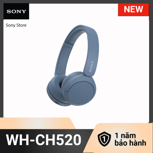 Tai nghe không dây thời trang Sony WH-CH520 New