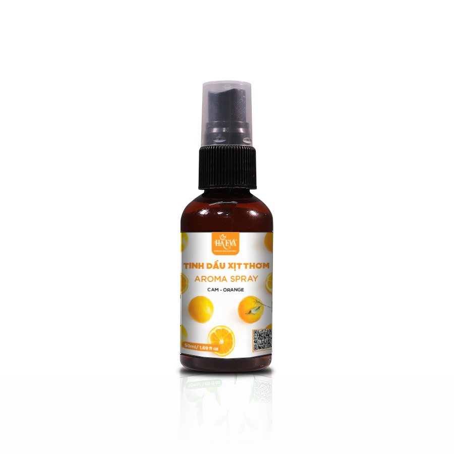 Tinh dầu xịt thơm cam 50ml haeva