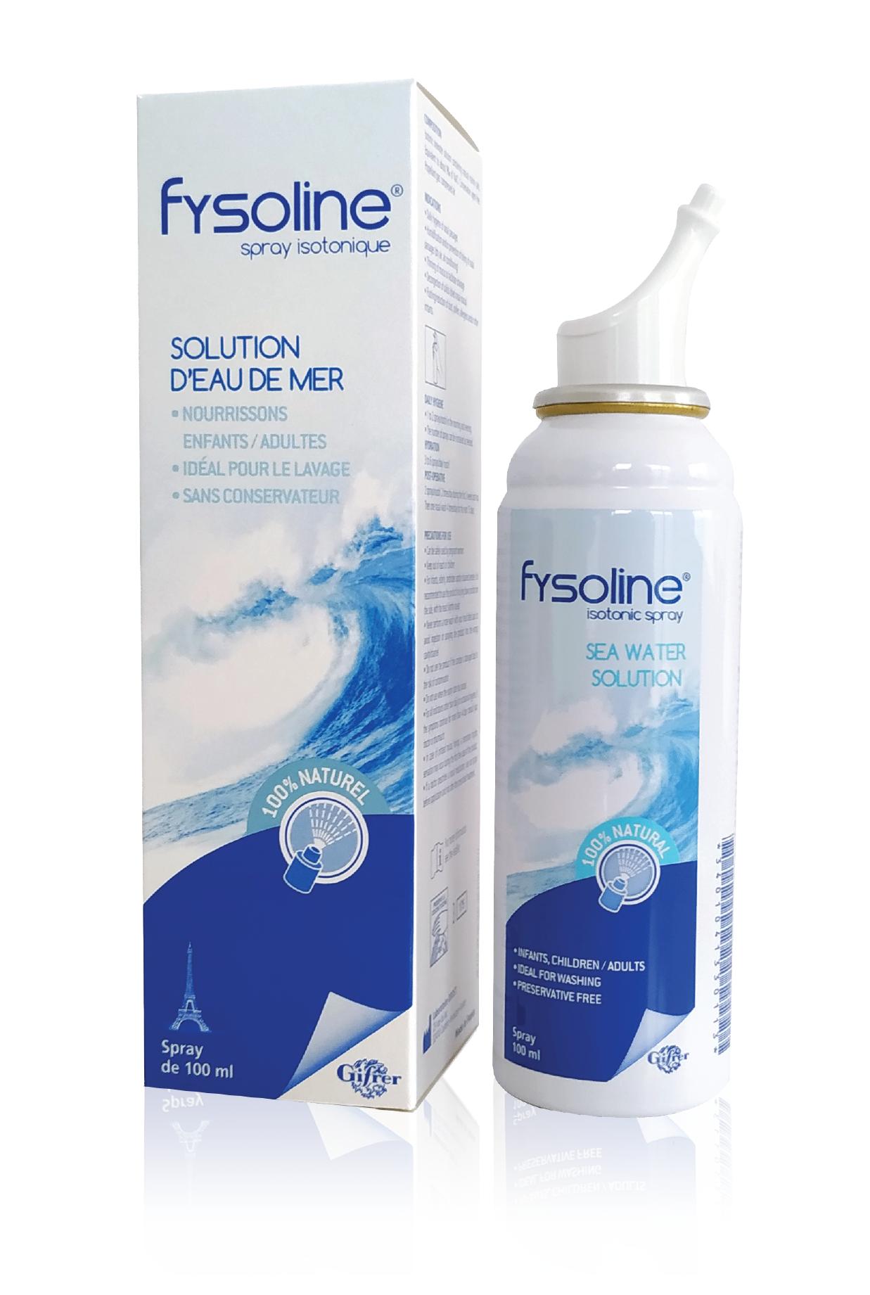 Gifrer - Xịt muối sinh lý Fysoline 100ml