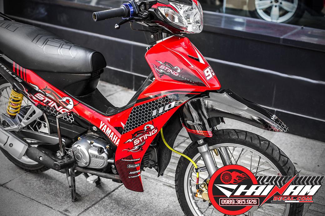 Tem Trùm Sirius Sting Đỏ Đen