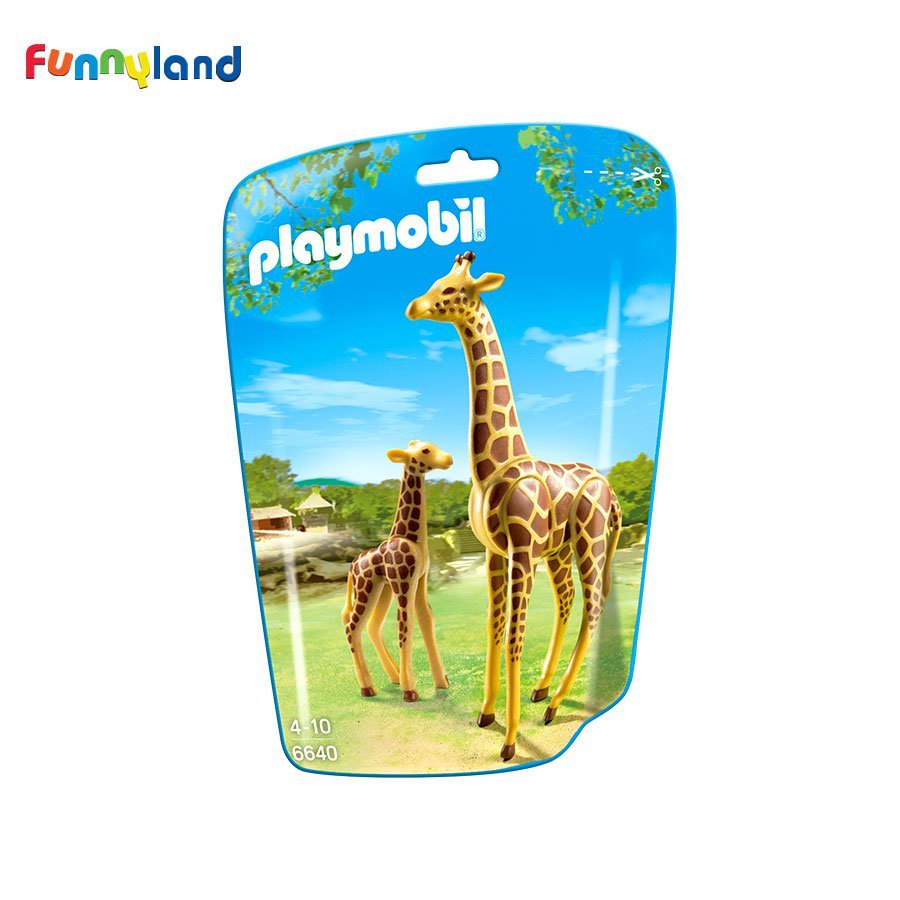 Đồ chơi nhập vai Playmobil Gia đình động vật rừng rậm 1 _ Funnyland