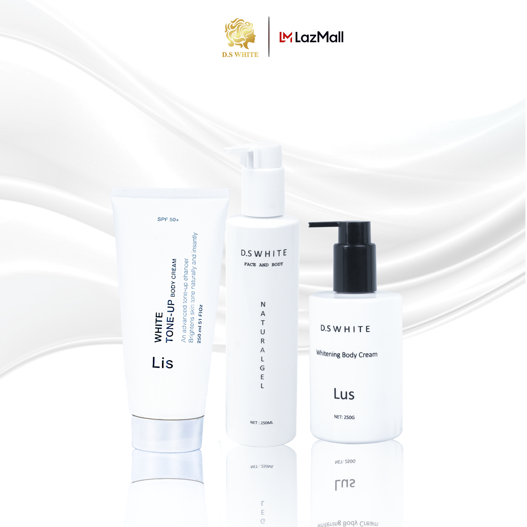 Kem dưỡng trắng da body lis, kem body lus, tinh chất tắm trắng khô kích trắng, dưỡng trắng body, makeup hiệu quả