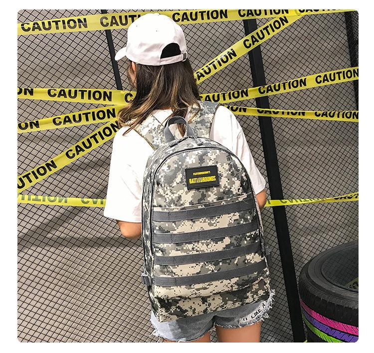Balo thời trang, balo PUBG đi học đi phượt