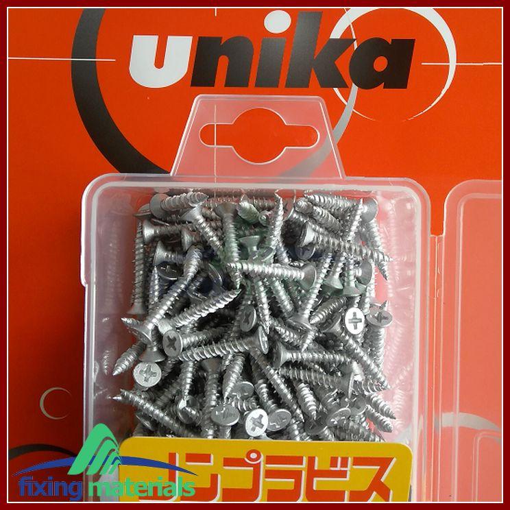 [HCM]Combo hộp vít bê tông đầu bằng Unika M4x32 kèm mũi khoan (Không cần dùng tắc kê nhựa)