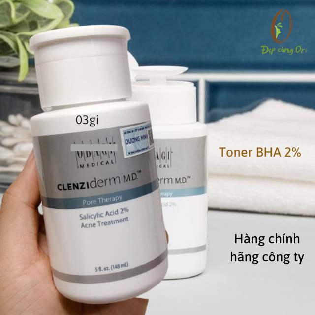 BHA Toner tẩy tế bào chết cho da dầu mụn, se khít LCL