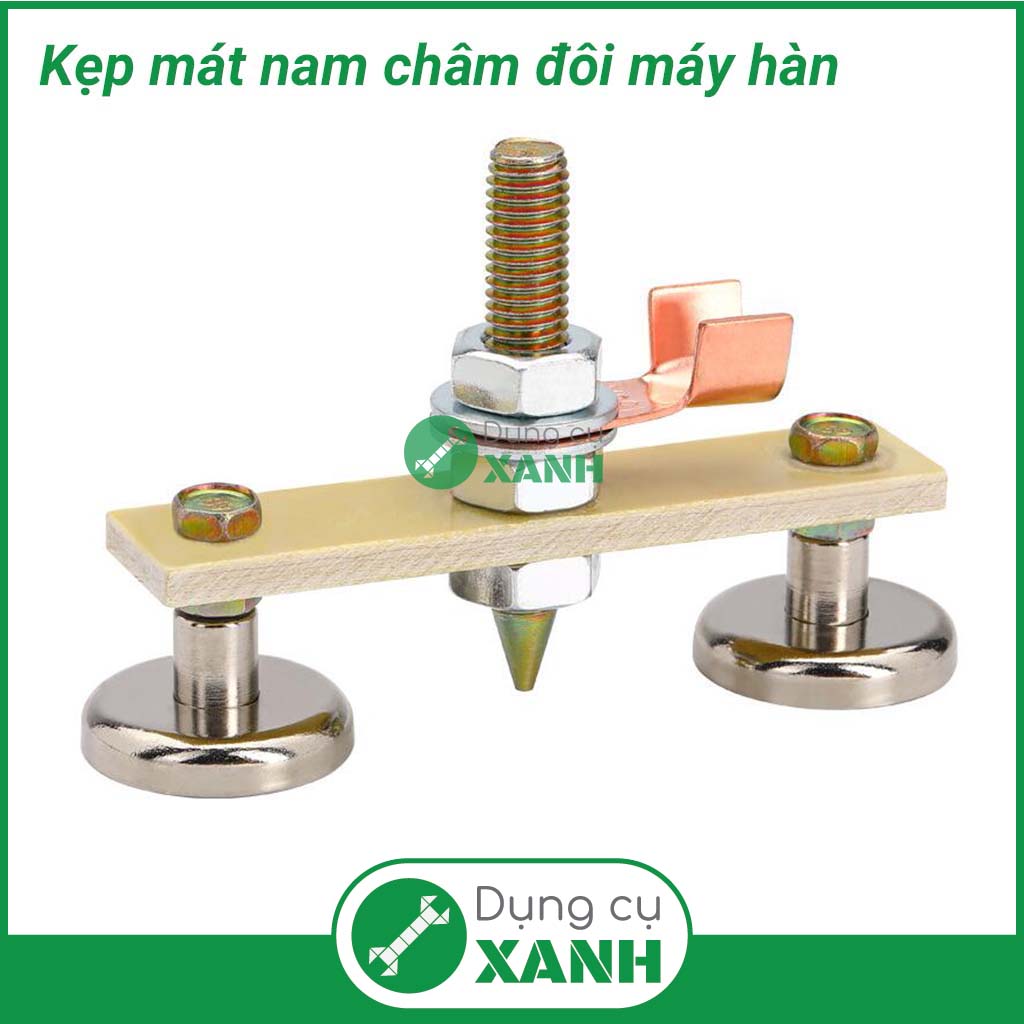 Kẹp mát nam châm đôi máy hàn