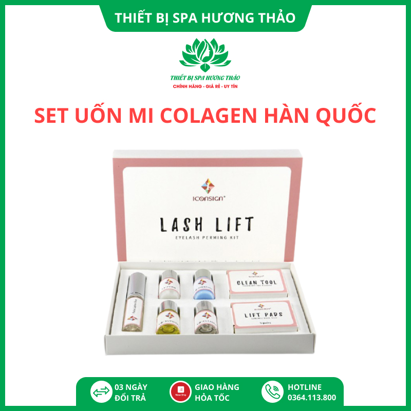 ️Sét Uốn Mi 3d 6d LASH LIFT Collagen Hàn Quốc