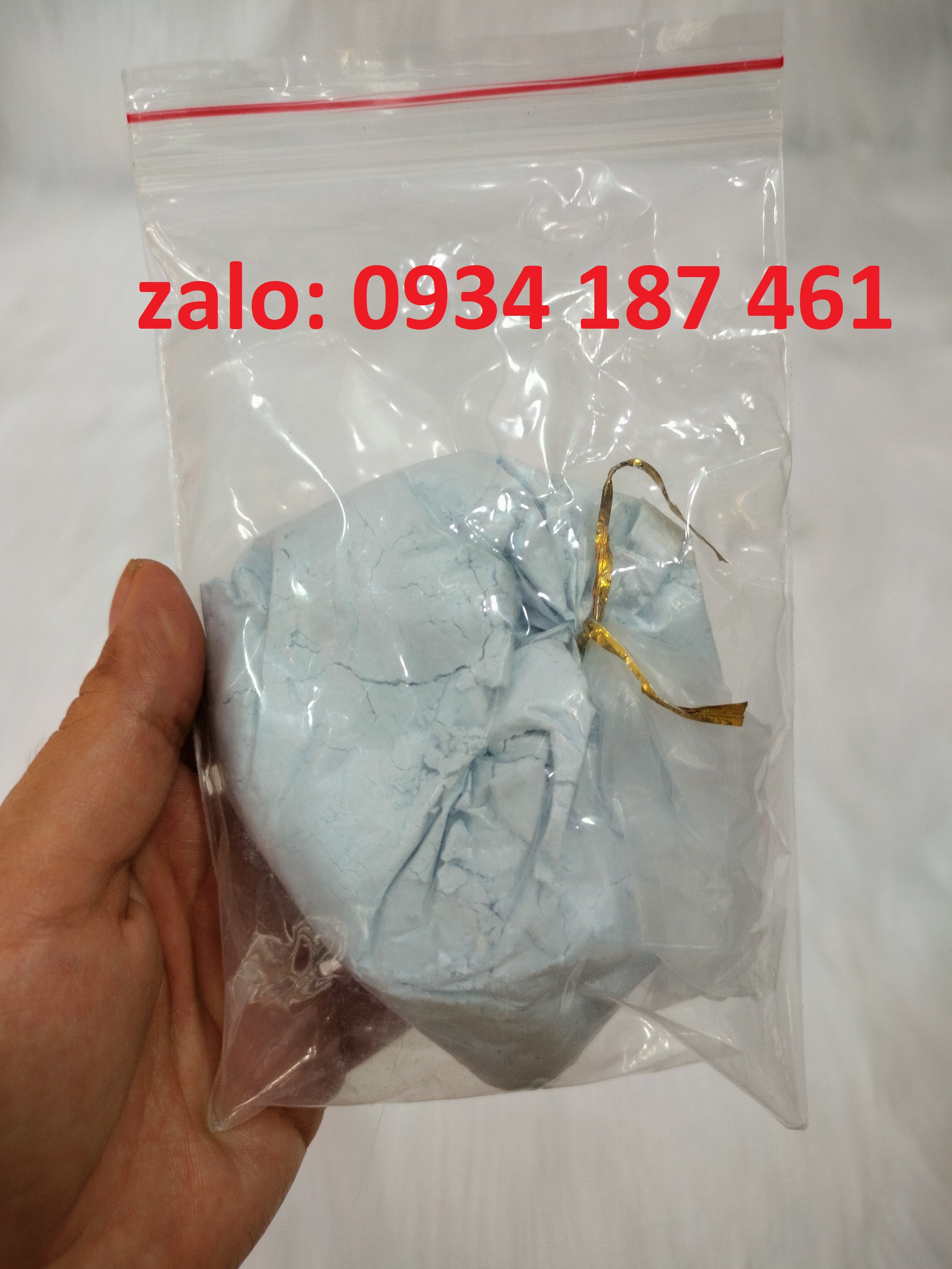 100gram Bột tẩy tóc màu xanh nhạt