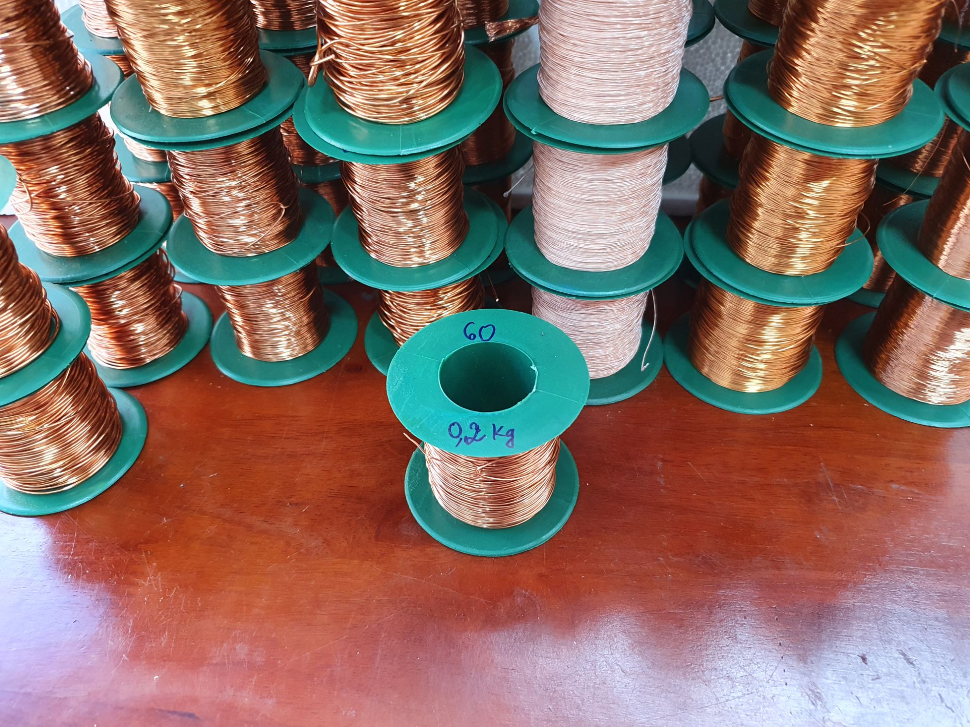 Dây đồng quấn motor, biến áp 0.6mm - KL 200g