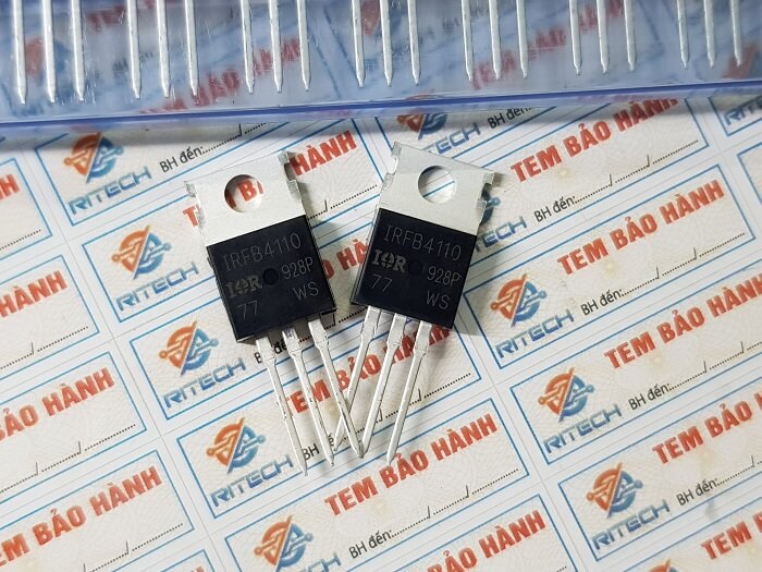 Irfb4110 mosfet kênh-n 100v/180a to-220c