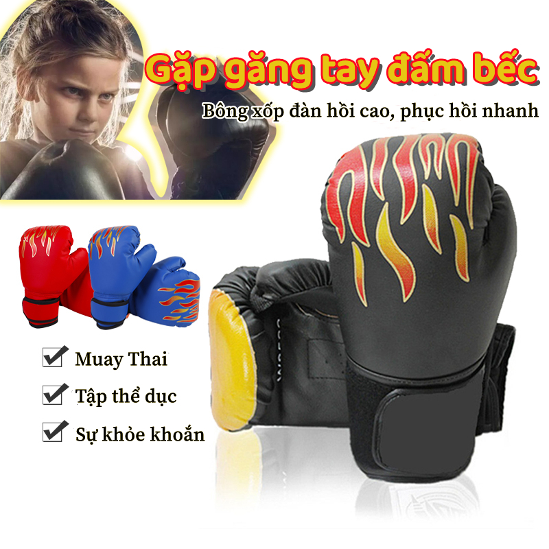 Găng Đấm Bốc, Găng Tay Boxing Găng Tay, Găng Boxing , Găng tay tập đánh boxing,Đôi Găng Tay Tập Boxing Trẻ Em