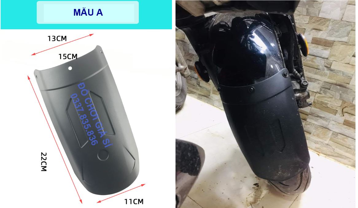 [HCM]Nối dè trước winner raider Exciter rebell CB190r Briton MT03 MT15