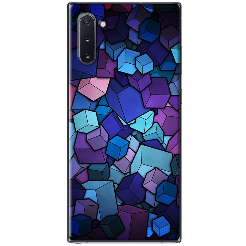 Ốp lưng dành cho Samsung Galaxy Note 10, Note 10 Plus, Note 10 Lite, Note 20, Note 20 Ultra mẫu Viên đá xanh