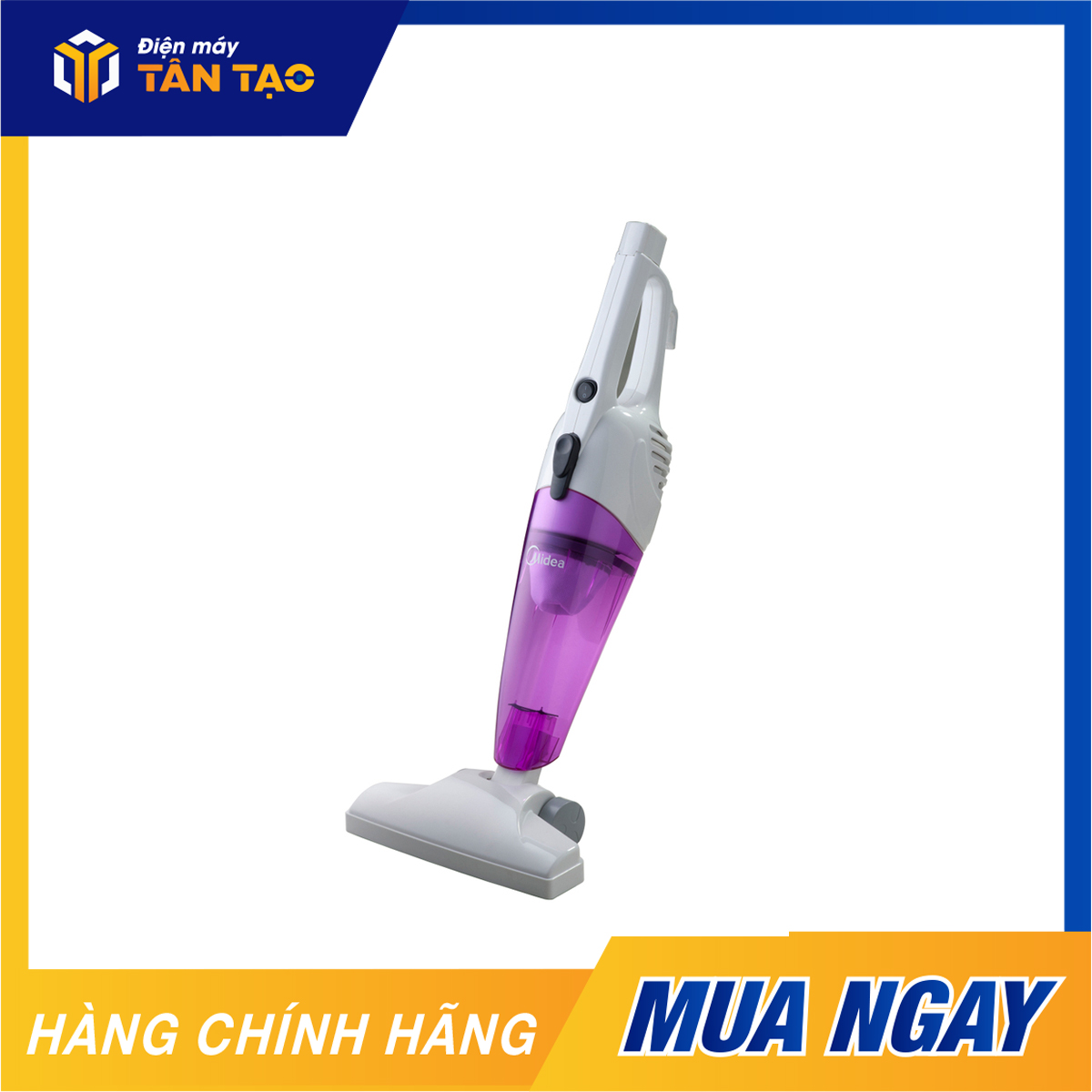 Máy hút bụi cầm tay midea mvc-sc861r - bảo hành 12 tháng
