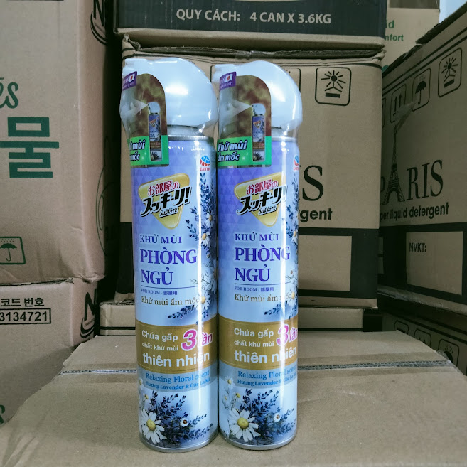 Chai xịt phòng khử mùi ẩm mốc, nhanh thơm tho dễ chịu 320ml