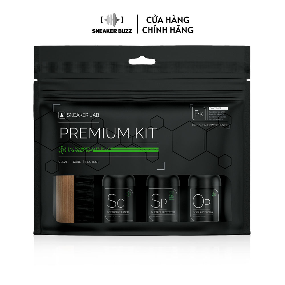 Sneaker Lab Bộ Vệ Sinh Giày Cao Cấp - Premium Kit LABPKIT001